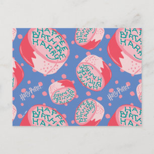 HARRY POTTER™ Birthday Cake Pattern Postcard