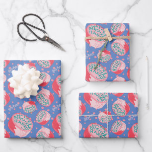 HARRY POTTER™ Birthday Cake Pattern Wrapping Paper Sheet
