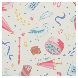 HARRY POTTER™ Birthday Celebration Pattern Fabric