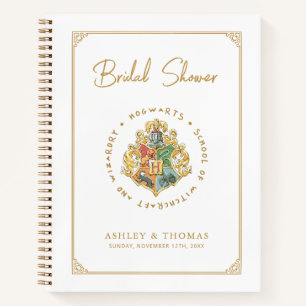 Harry Potter   Bridal Shower Guest Gift List Notebook