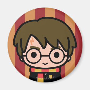 Harry Potter Cartoon Character Art Magnet