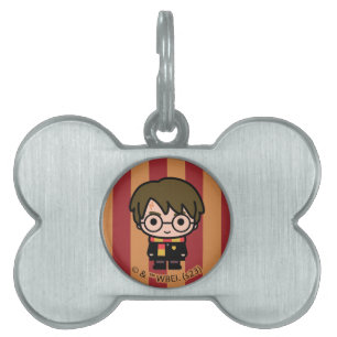 Harry Potter Cartoon Character Art Pet ID Tag