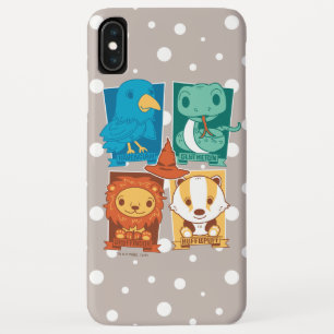 HARRY POTTER™   CARTOON HOGWARTS™ HOUSES iPhone XS MAX CASE
