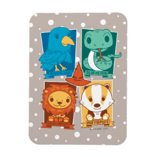 HARRY POTTER™ CARTOON HOGWARTS™ HOUSES MAGNET