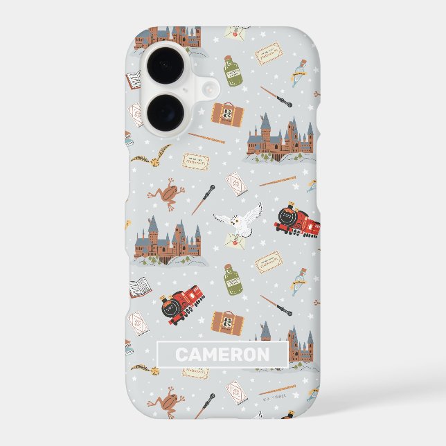 Harry Potter Cartoon Hogwarts Pattern (Back)
