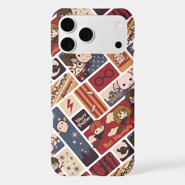Harry Potter Cartoon Scenes Pattern (Back)