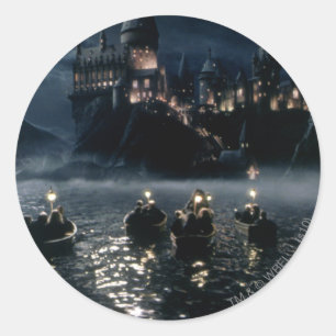 Harry Potter Castle   Arrival at Hogwarts Classic Round Sticker