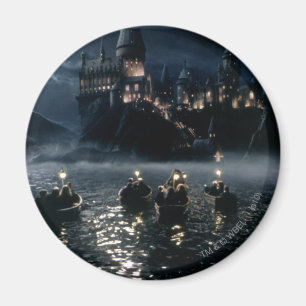Harry Potter Castle   Arrival at Hogwarts Magnet