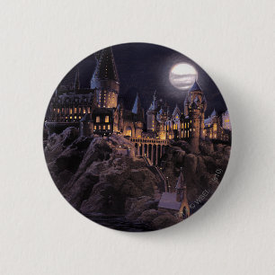 Harry Potter Castle Great Lake to Hogwarts 6 Cm Round Badge