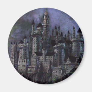 Harry Potter Castle   Magnificent Hogwarts Magnet
