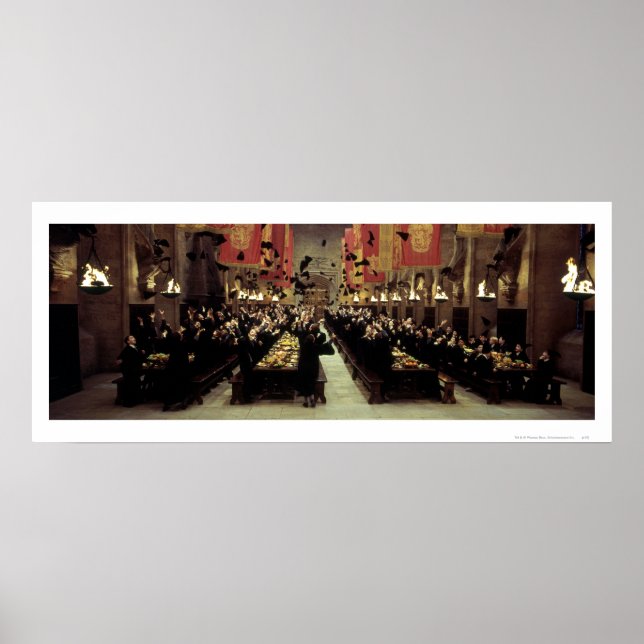 Harry Potter Castle | The Great Hall Poster (Front)