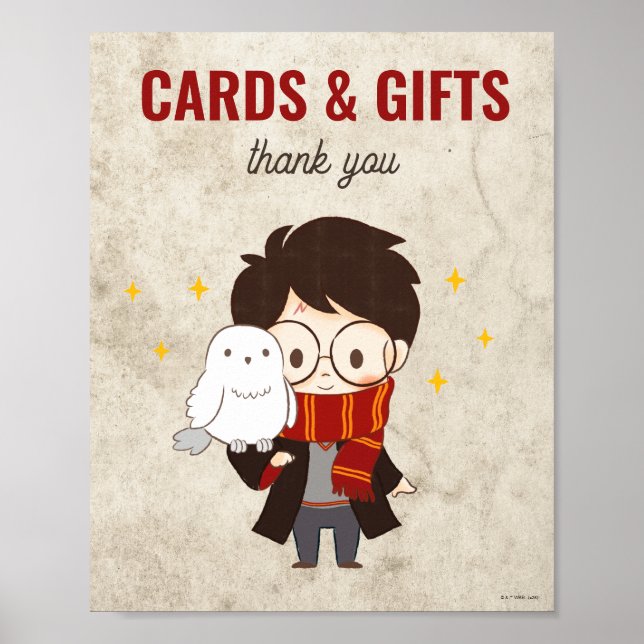 HARRY POTTER™ Character Magical Arch Birthday Poster (Front)