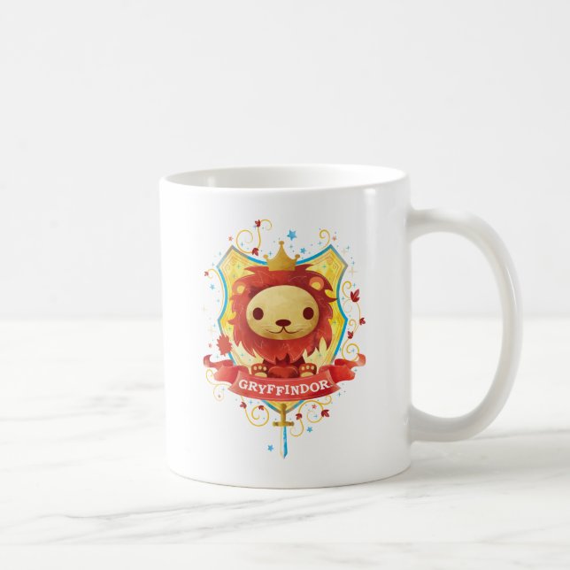 Harry Potter | Charming GRYFFINDOR™ Crest Coffee Mug (Right)