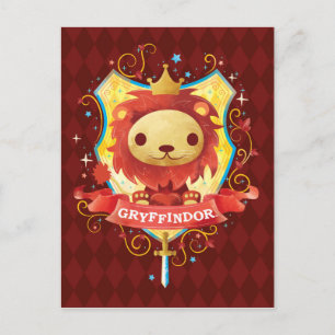 Harry Potter   Charming GRYFFINDOR™ Crest Postcard