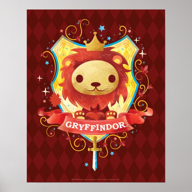 Harry Potter | Charming GRYFFINDOR™ Crest Poster (Front)