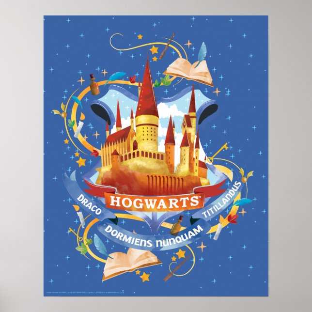 Harry Potter | Charming HOGWARTS™ Castle Poster (Front)