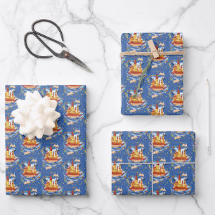 Harry Potter   Charming HOGWARTS™ Castle Wrapping Paper Sheet