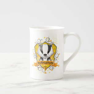 Harry Potter   Charming HUFFLEPUFF™ Crest Bone China Mug