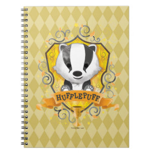 Harry Potter   Charming HUFFLEPUFF™ Crest Notebook