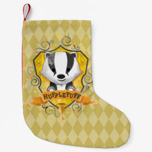 Harry Potter   Charming HUFFLEPUFF™ Crest Small Christmas Stocking