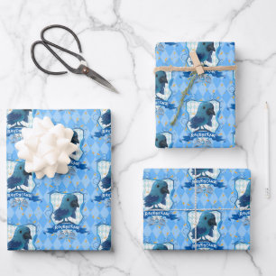 Harry Potter   Charming RAVENCLAW™ Crest Wrapping Paper Sheet