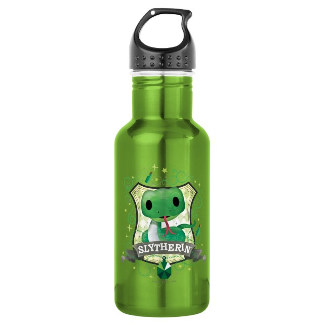 Harry Potter | Charming SLYTHERIN™ Crest 532 Ml Water Bottle (Front)