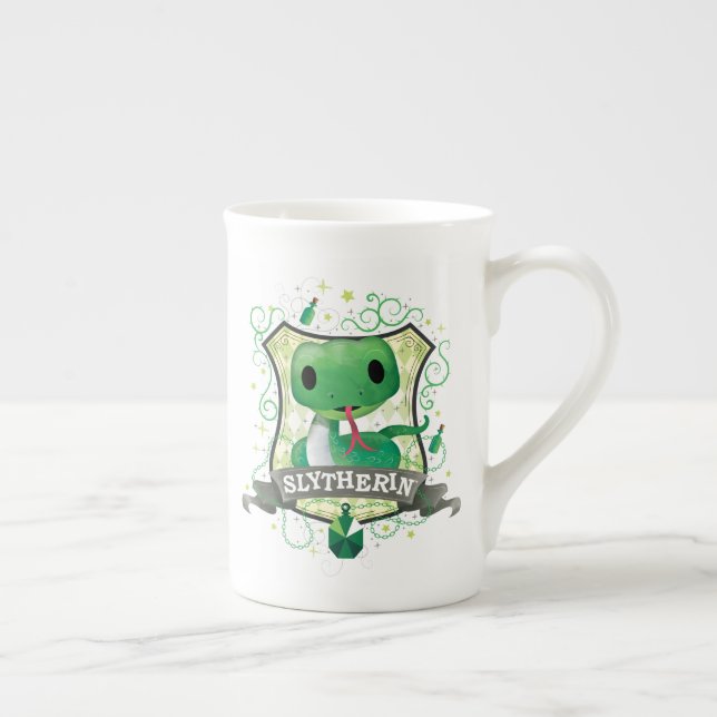 Harry Potter | Charming SLYTHERIN™ Crest Bone China Mug (Right)