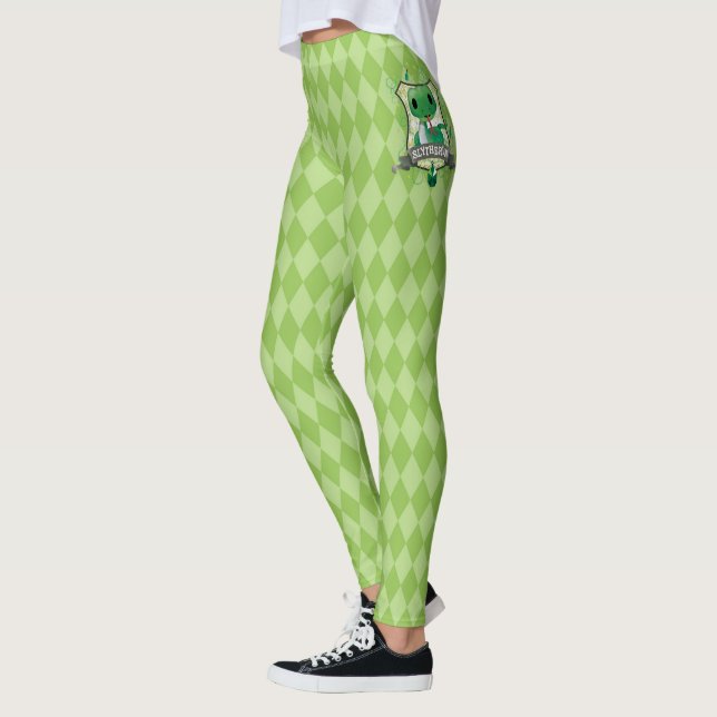 Harry Potter | Charming SLYTHERIN™ Crest Leggings (Left)
