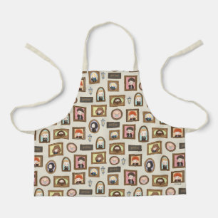 HARRY POTTER™ Chibi Picture Frame Pattern Apron