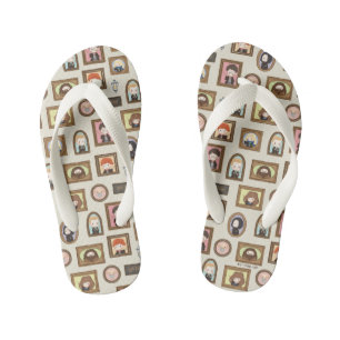 HARRY POTTER™ Chibi Picture Frame Pattern Kid's Thongs