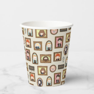 HARRY POTTER™ Chibi Picture Frame Pattern Paper Cups
