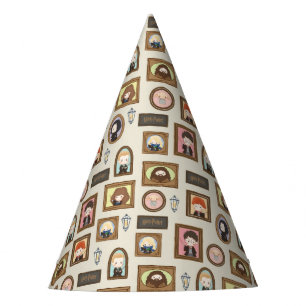 HARRY POTTER™ Chibi Picture Frame Pattern Party Hat