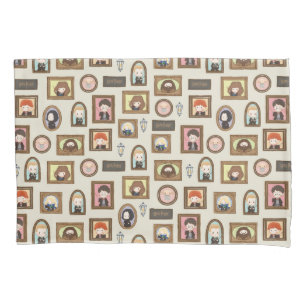 HARRY POTTER™ Chibi Picture Frame Pattern Pillowcase
