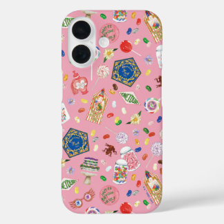 HARRY POTTER™ | Chocolate Frogs & Candy Pattern iPhone 16 Case