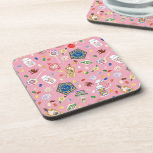 HARRY POTTER™   Chocolate Frogs & Candy Pattern Coaster
