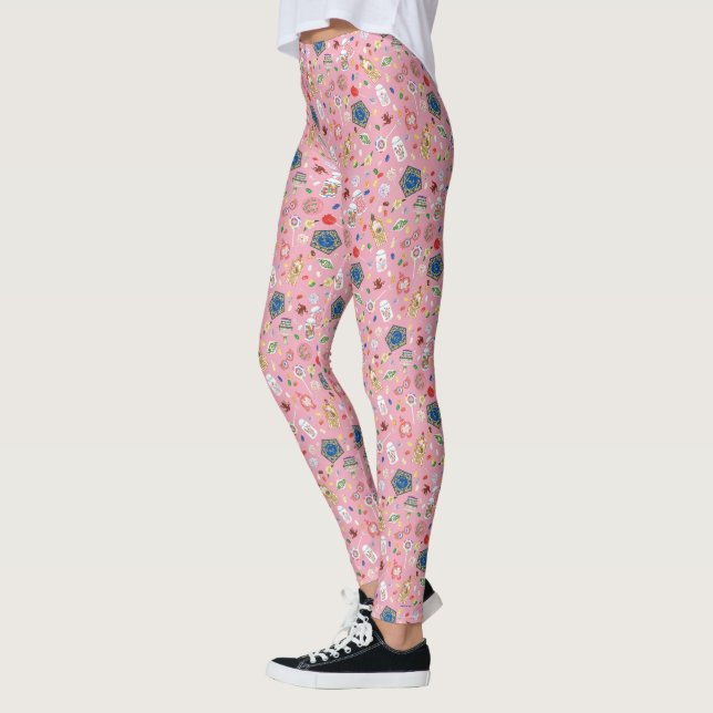 HARRY POTTER™ | Chocolate Frogs & Candy Pattern Leggings (Left)
