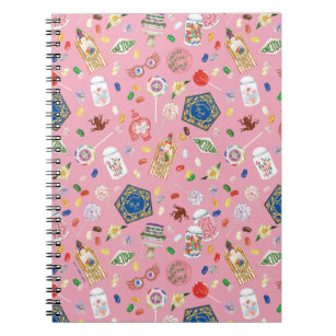 HARRY POTTER™   Chocolate Frogs & Candy Pattern Notebook