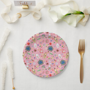 HARRY POTTER™ Chocolate Frogs & Candy Pattern Paper Plate