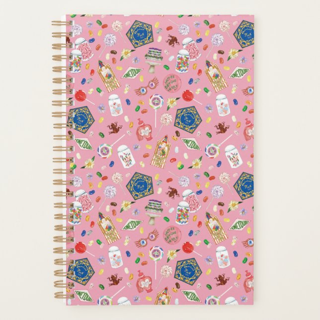 HARRY POTTER™ | Chocolate Frogs & Candy Pattern Planner (Front)