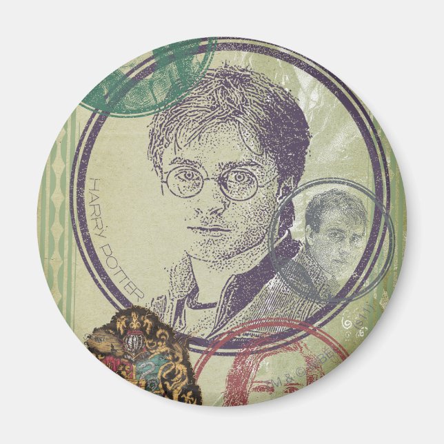 Harry Potter Collage 9 Magnet (Front)