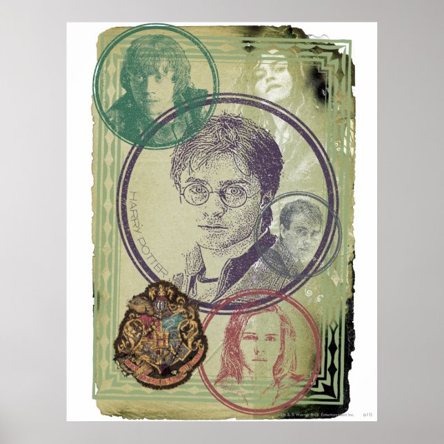 Harry Potter Collage 9 Poster (Front)