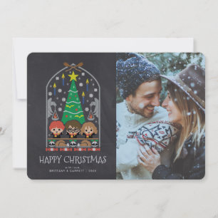 HARRY POTTER™ Cross-Stitch Holiday Invitation