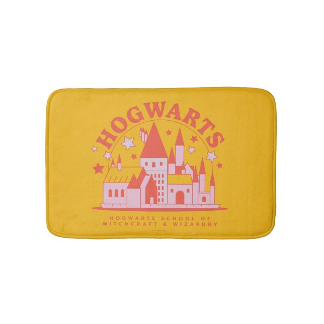 HARRY POTTER™ | Cute HOGWARTS™ School Bath Mat (Front)