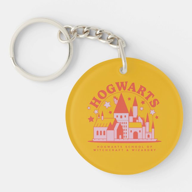 HARRY POTTER™ | Cute HOGWARTS™ School Key Ring (Front)