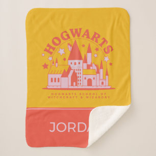 HARRY POTTER™   Cute HOGWARTS™ School Sherpa Blanket