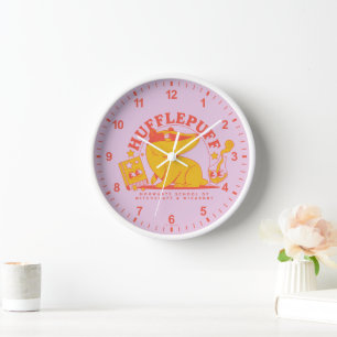 HARRY POTTER™   Cute HUFFLEPUFF™ Clock