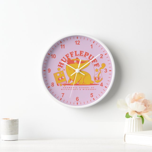 HARRY POTTER™ | Cute HUFFLEPUFF™ Clock (Home)