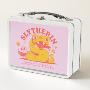 HARRY POTTER™ Cute SLYTHERIN™ Hogwarts School Metal Lunch Box