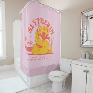 HARRY POTTER™ Cute SLYTHERIN™ Hogwarts School Shower Curtain