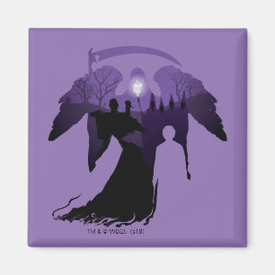 Harry Potter   Death Silhouette Magnet
